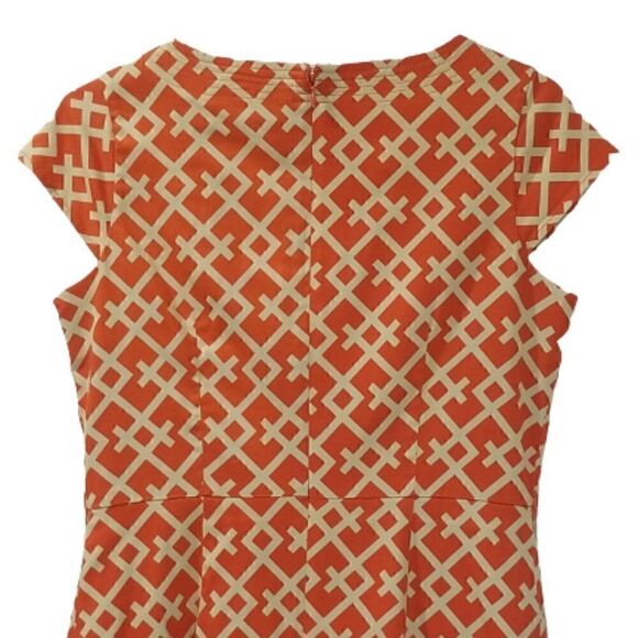 Eden Court Preppy Mod Printed Sheath Dress - Picture 7 of 12